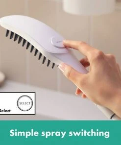 Hansgrohe DogShower 3-Spray Dog Shower Handset - Matt White 9 Hansgrohe DogShower 3-Spray Dog Shower Handset - Matt White -Shower Heads Sales 26640700 D3 460