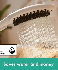 Hansgrohe DogShower 3-Spray Dog Shower Handset - Matt White 11 Hansgrohe DogShower 3-Spray Dog Shower Handset - Matt White -Shower Heads Sales 26640700 D5 460