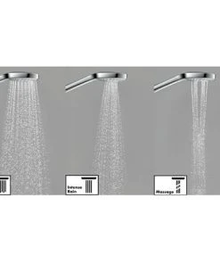 Hansgrohe Croma Select E Vario EcoSmart 9 l/min 3 Spray Hand Shower 110 - 26813400 -Shower Heads Sales 26812400 D5 460