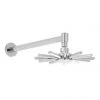 Hudson Reed Modern Cloudburst Fixed Shower Head + Arm
