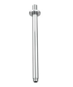 Cruze Round Vertical Shower Arm 300mm - Chrome