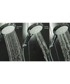 Bristan EVO Large Multi Function Rub Clean Handset - Chrome - EVC-HAND04-C 5 Bristan EVO Large Multi Function Rub Clean Handset - Chrome - EVC-HAND04-C -Shower Heads Sales EVC HAND04 C D2 460