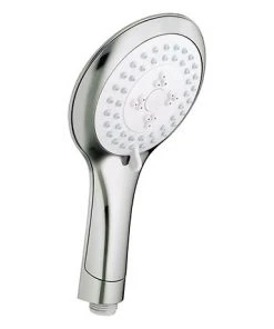 Bristan EVO Large Multi Function Rub Clean Handset - Chrome - EVC-HAND04-C